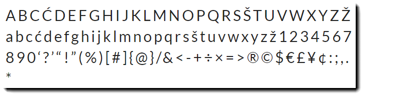 Lato Fonts