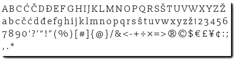 Slabo Fonts