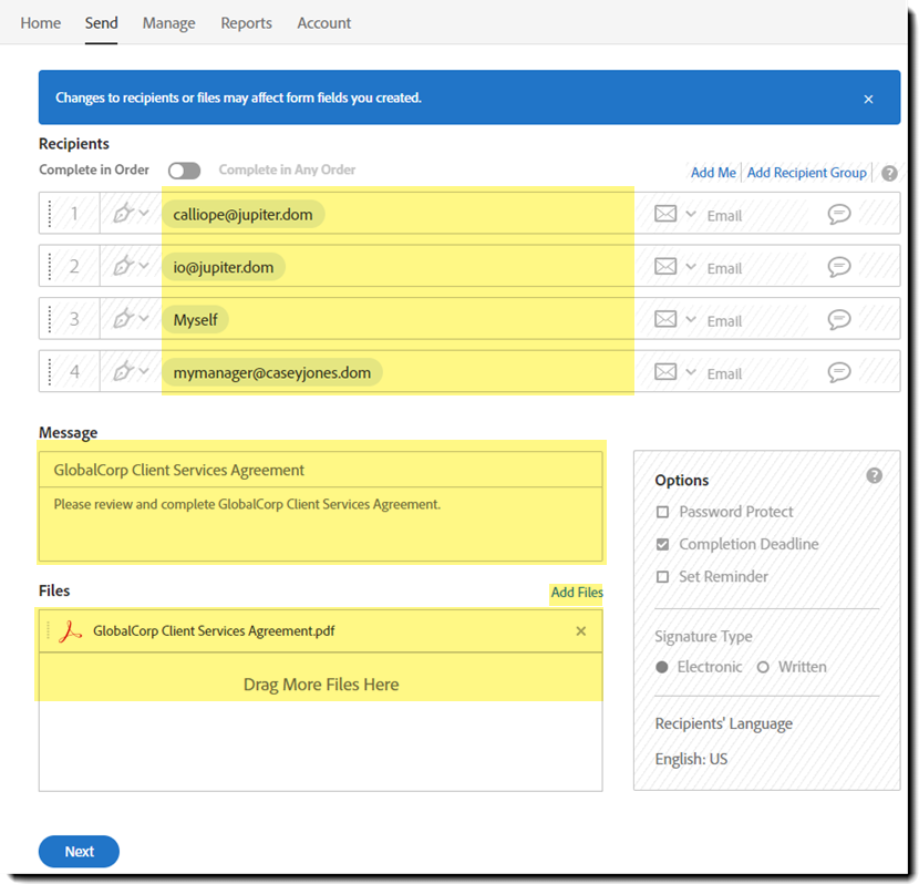 Editable Compose page
