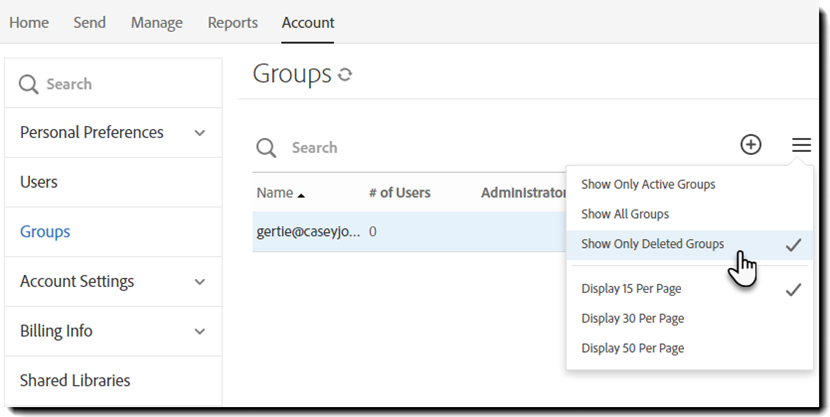list_of_deleted_groups List of deleted groups