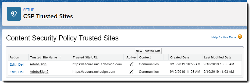 Adobe Sign For Self Signing Community Cloud