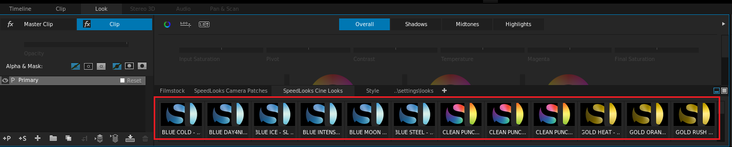 Speedlooks-cinelooks