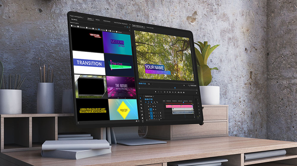 adobe premiere pro motion graphics templates
