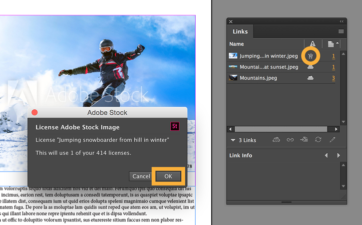 Open And Purchase Adobe Stock Assets With A Single Click Tutoriales De Adobe Stock