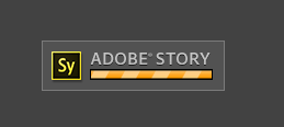Adobe Story loading screen Adobe Story loading screen