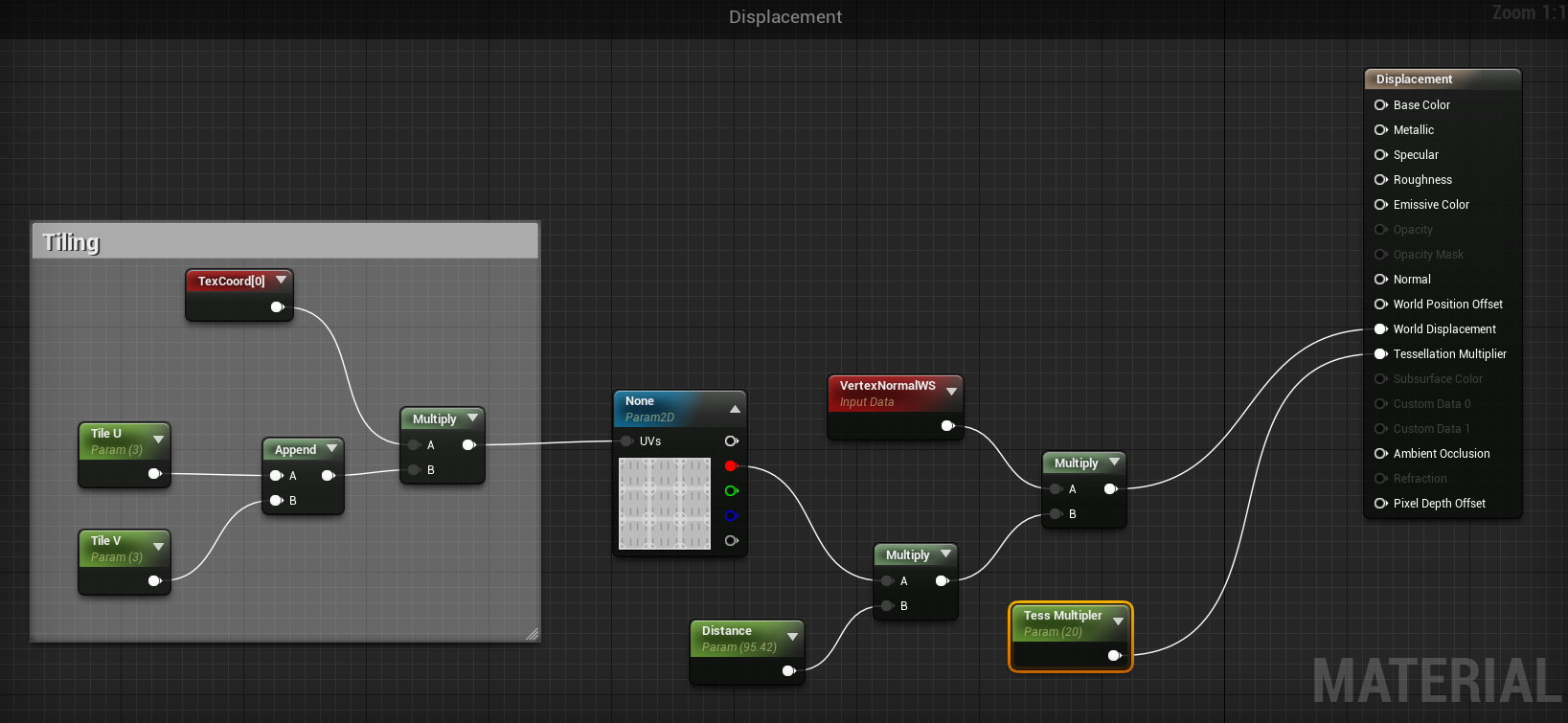 Working with Displacement UE4 Ecosystem and Plugins