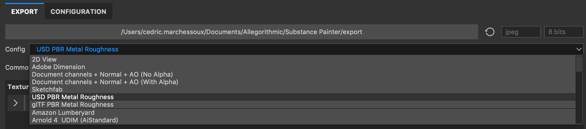 substance painter usd