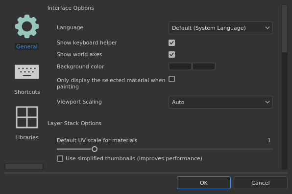 Game Settings Screen. Options And Preferences. Vector Graphical