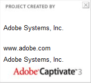 Information dialog box