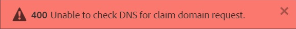 Error 400