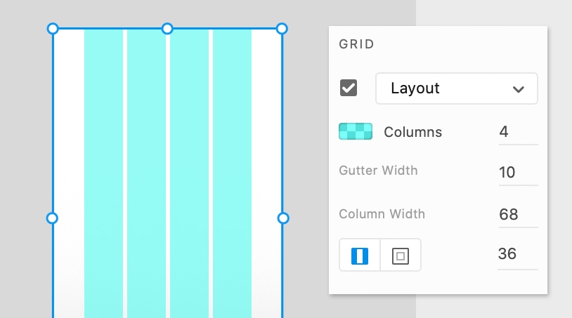 Layout grids Layout grids