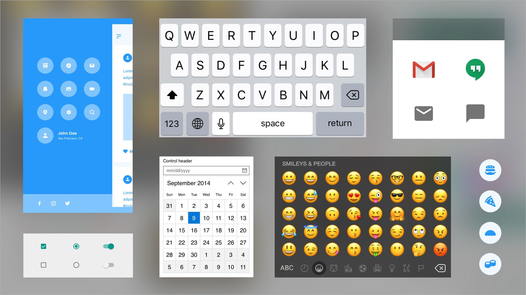 adobe xd keyboard ui asset download