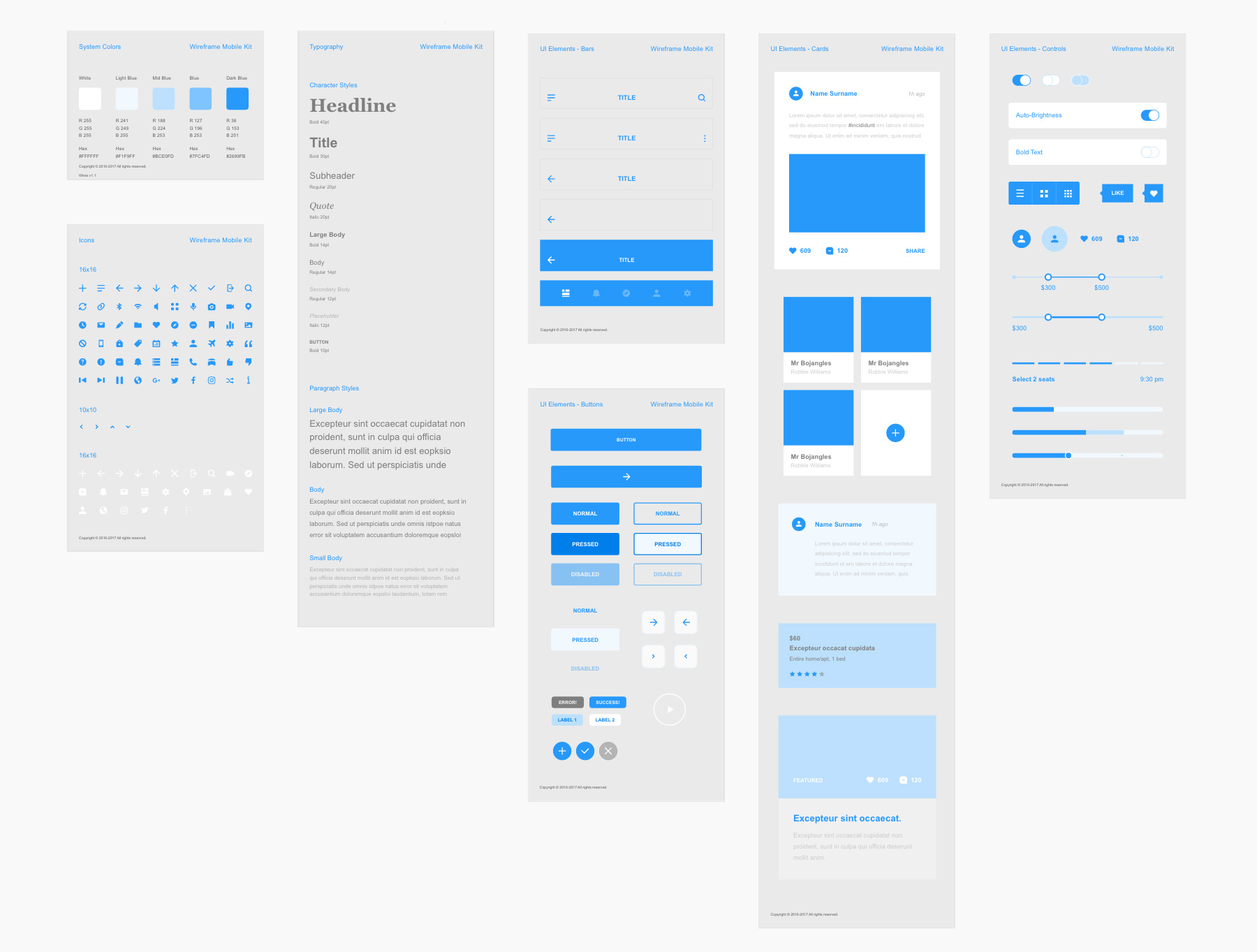 Designing an app with a UI resource or UI kit | Adobe XD tutorials