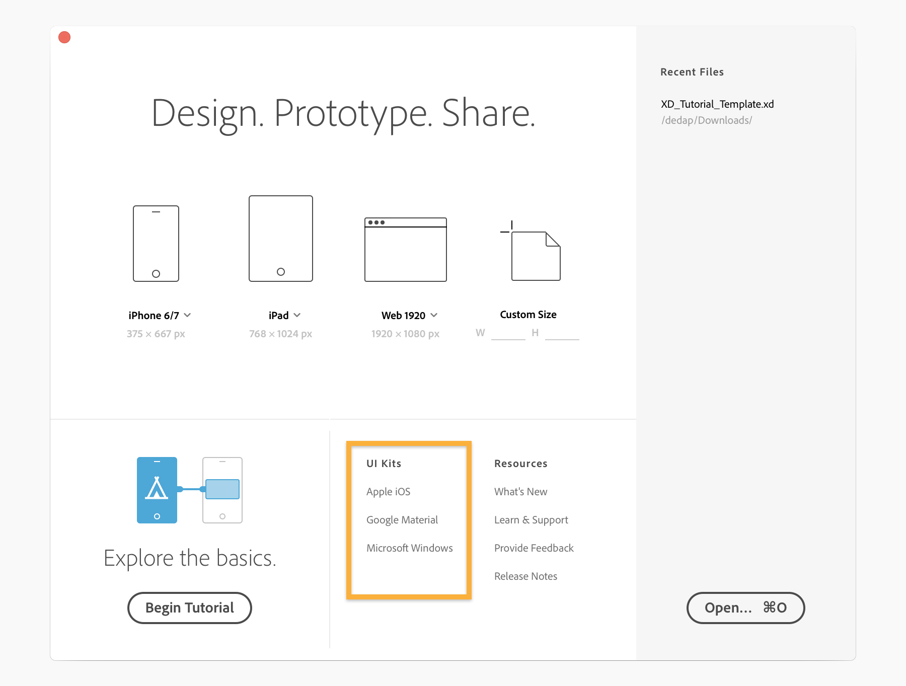 Designing An App With A Ui Resource Or Ui Kit Adobe Xd