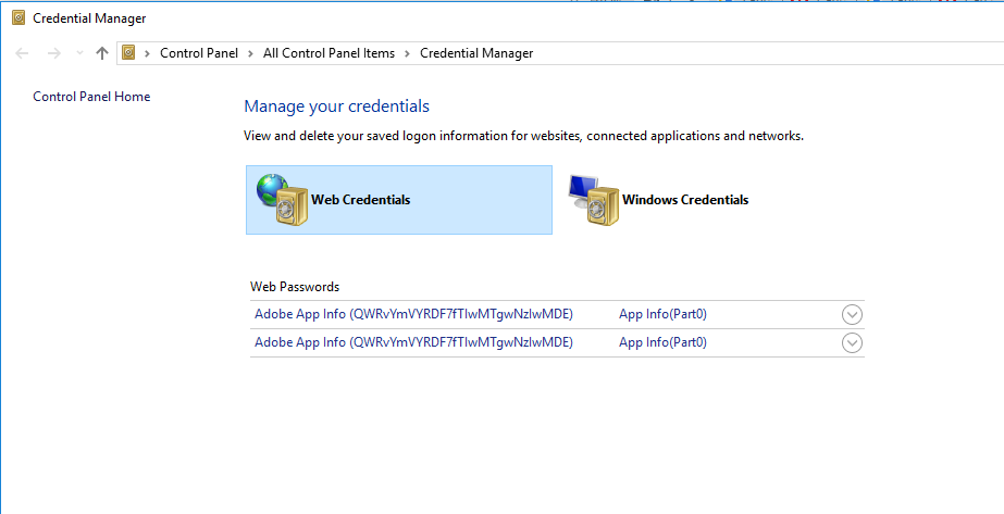 credential_manager Credential Manager
