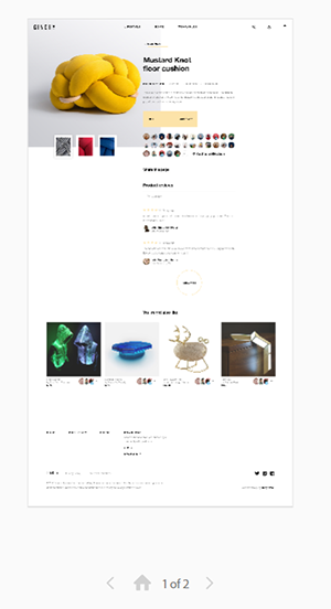 Review link with Scrolling set to None Review link with Scrolling set to None