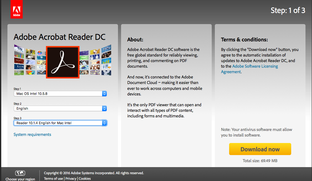 adobe acrobat reader for mac free download full version