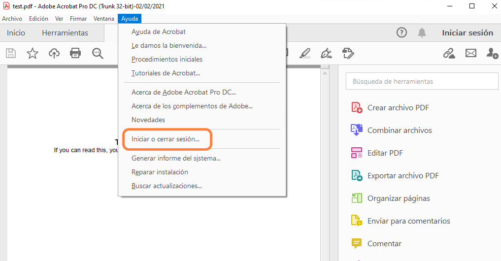 Solucionar problemas de activación | Suscripción de Acrobat DC