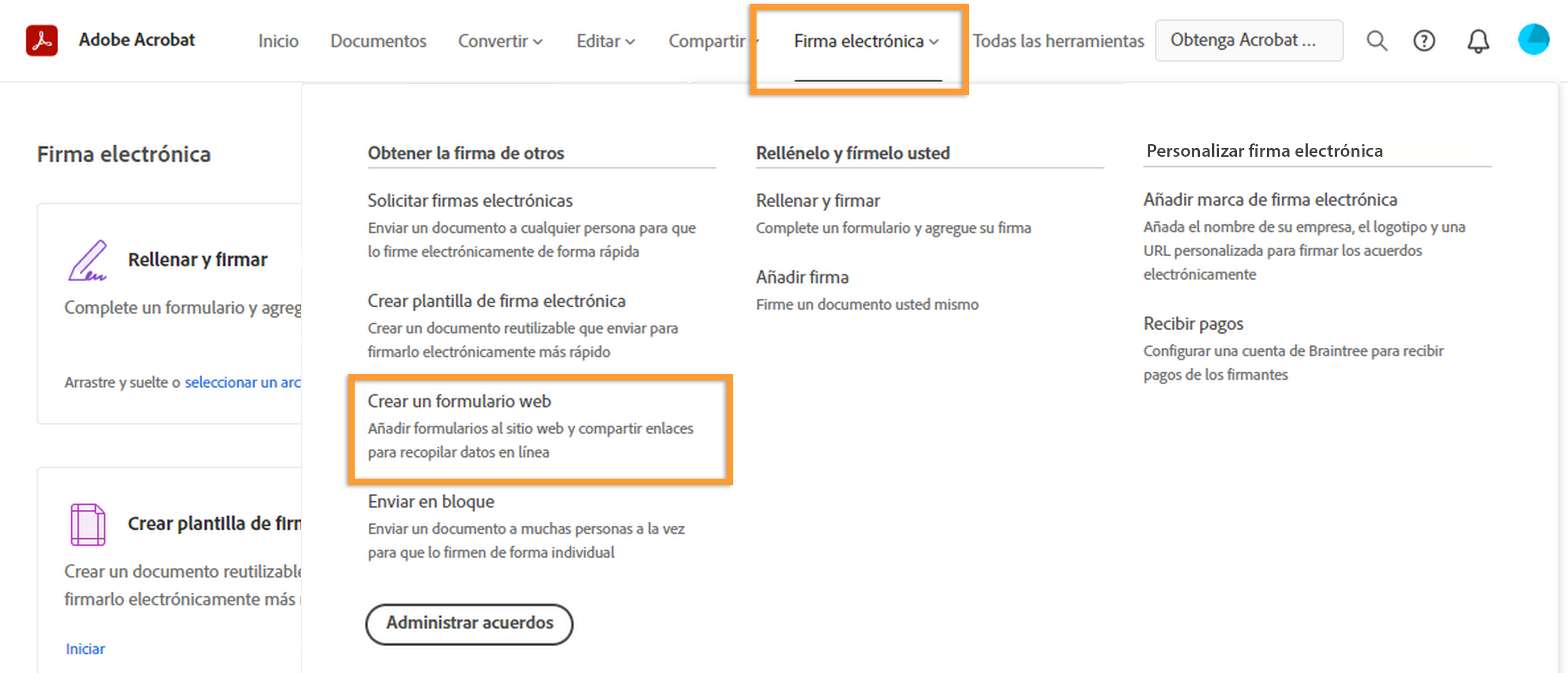Crear un formulario web