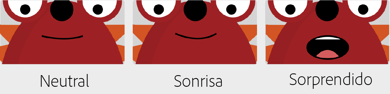 Formas de boca determinadas por la forma de la boca a través de la cámara web