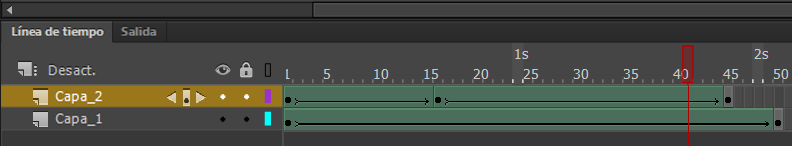 Ajustes preestablecidos de aceleración en varios intervalos
