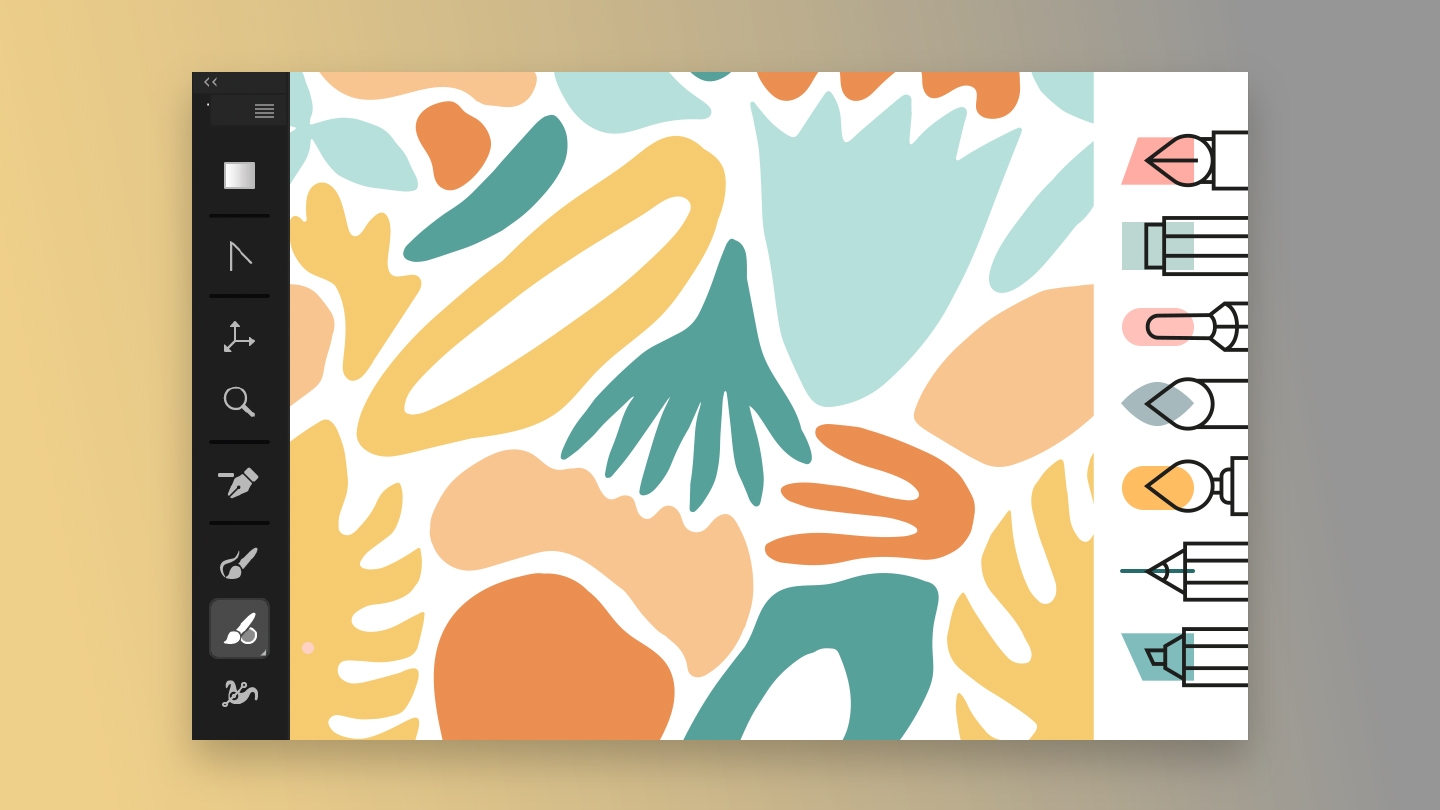 Nuevos pinceles fluidos