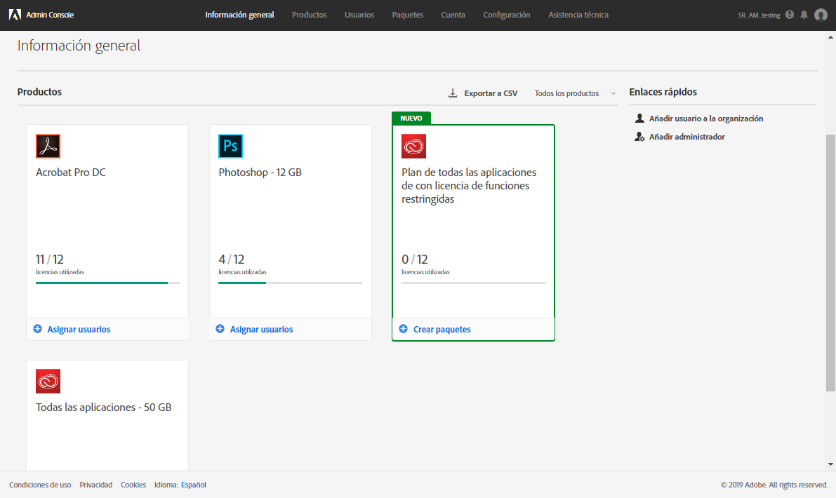 Obtenga información sobre el estado del abono VIP Select de Adobe