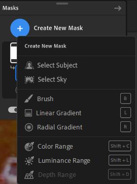 Herramientas de Máscara en Lightroom para equipos de escritorio