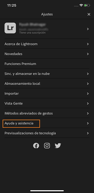Ayuda y asistencia Ayuda y asistencia