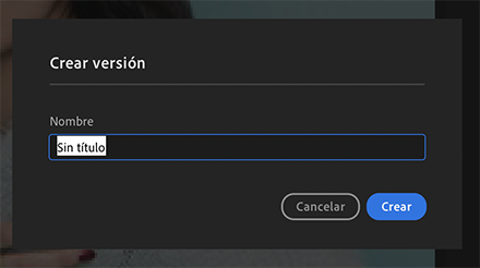 create_version Creación sencilla de una versión en Lightroom para equipos de escritorio
