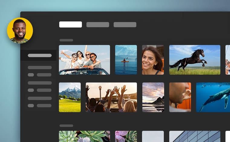 Siga a fotógrafos y vea un feed personalizado en Lightroom para equipos de escritorio