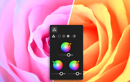 Herramienta Gradación de color