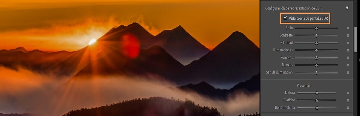 Configuración de SDR