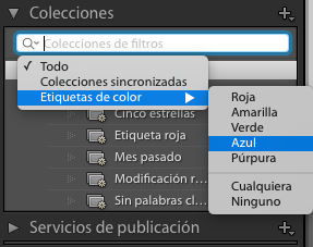 Filtrar colecciones Filtrar colecciones