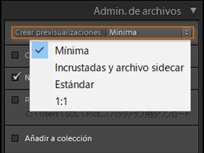 Crear previsualizaciones Crear previsualizaciones