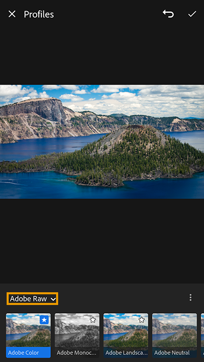 Examinar y aplicar perfiles