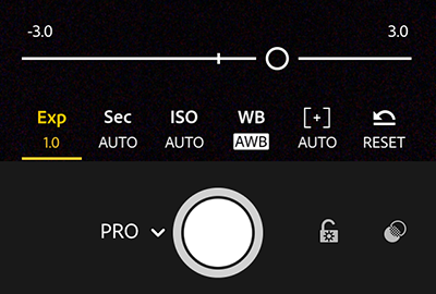 Establecimiento de la compensación de exposición en Adobe Photoshop Lightroom CC para dispositivos móviles iOS