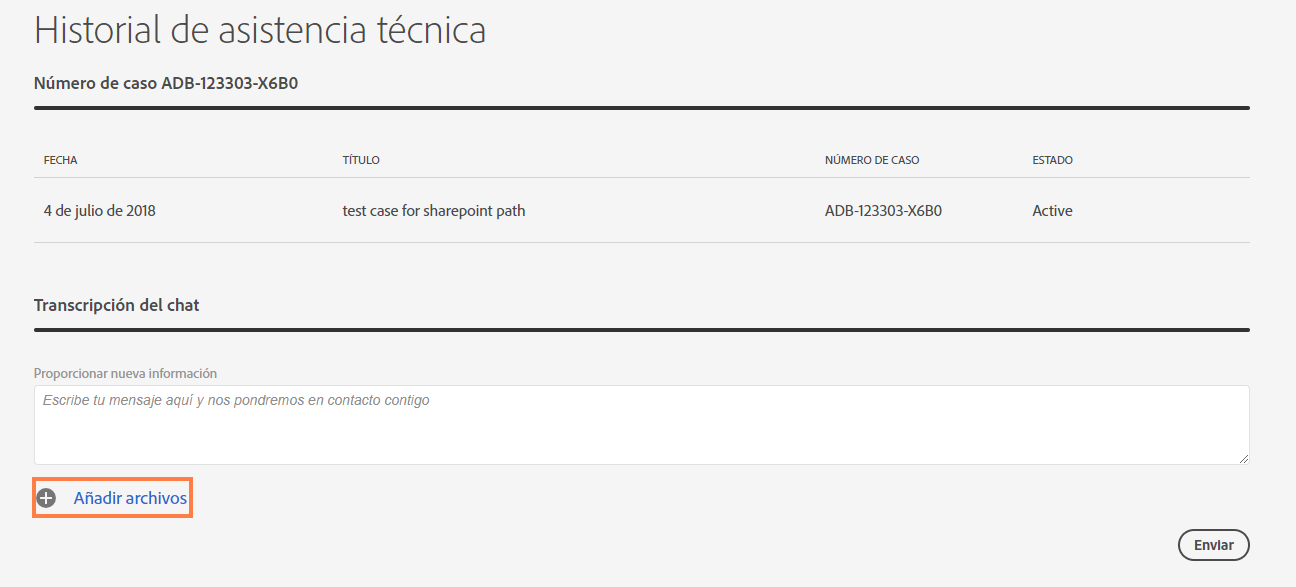 Haga clic en Añadir archivos