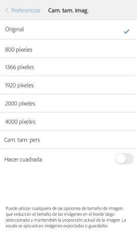 Cambiar tamaño de imagen