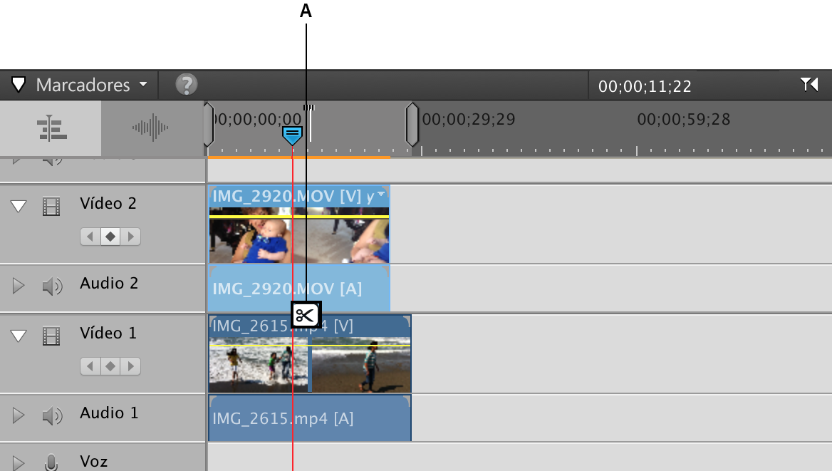 Division De Clips Con Adobe Premiere Elements