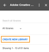 Crear una nueva biblioteca