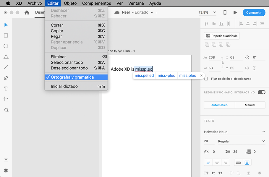 Como Justificar Texto En Adobe Xd