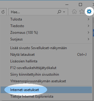 Win 7:n määrittäminen toimimaan kirjastojen kanssa - Vaihe 1