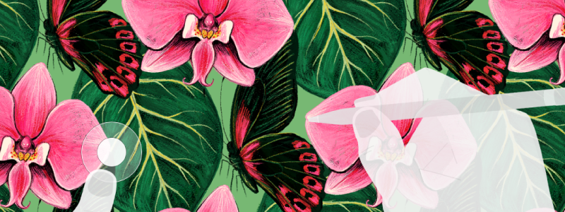 Kosketuspikavalintojen sovelluksen sisäinen opastusohjelma