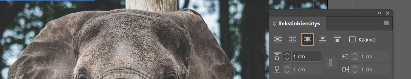 Kierrätä ympäri objektin muotoa noudattaen