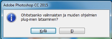 Ohita lataaminen -valintaikkuna