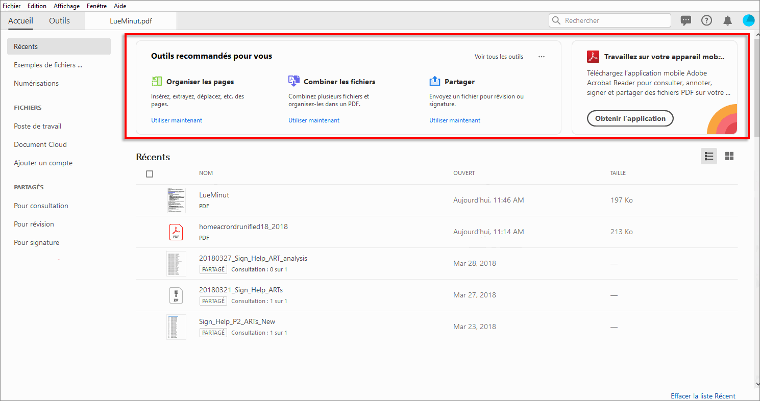 Expérience en termes d’intégration dans l’application