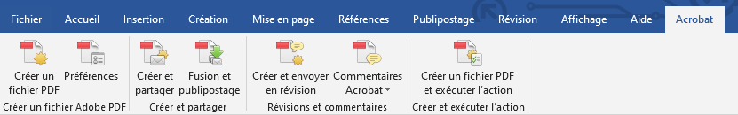 Option Insérer un média supprimée