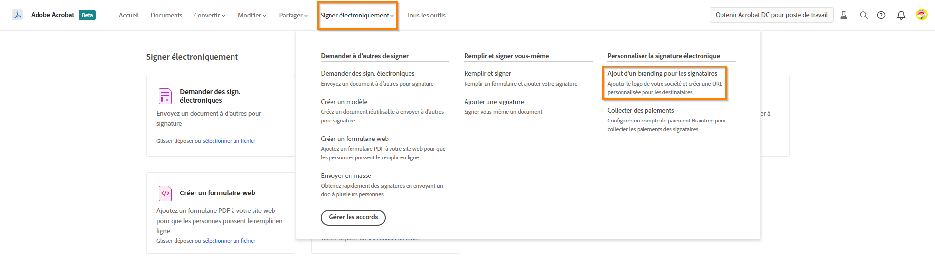 Ajout d’une marque