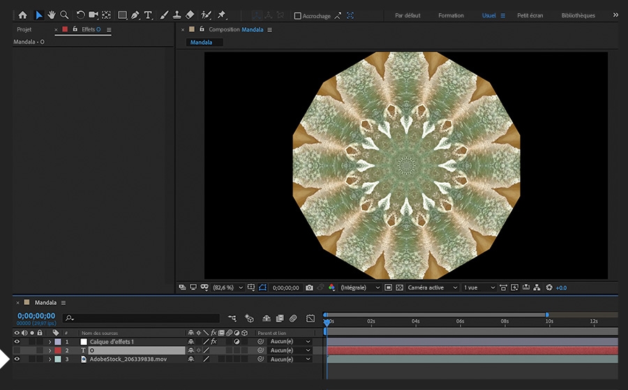 Comment appliquer un effet de kaléidoscope à une vidéo